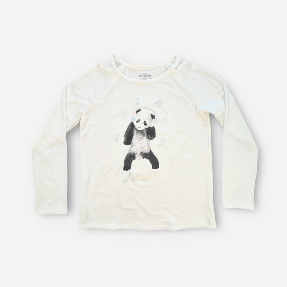 OshKosh B'gosh Panda Long Sleeve Tee